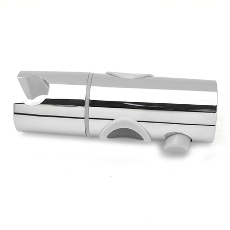 Supporto Scorrevole In Abs Cromato Per Aste D. 22 Mm- Cromo- Damas- Pezzi 1