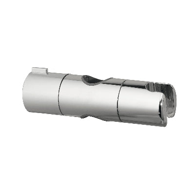 Supporto Scorrevole In Abs Cromato Per Asta D. 25 Mm- Cromo- Damas- Pezzi 1