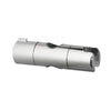 Supporto Scorrevole In Abs Cromato Per Asta D. 25 Mm- Cromo- Damas- Pezzi 1