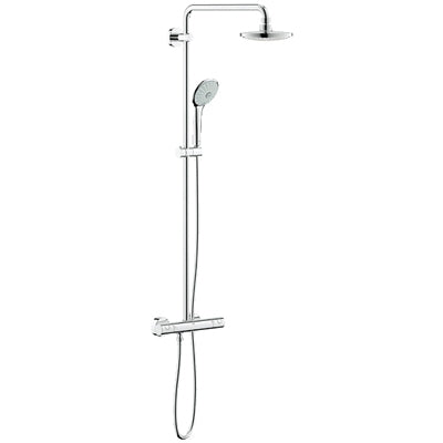Colonna Doccia Euphoria Con Miscelatore Termostatico Esterno- Cromo- Grohe- Pezzi 1