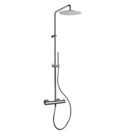 Colonna Doccia Spartaco Con Misc. Termostatico Esterno- Cromo- Mamol- Pezzi 1