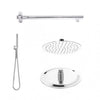 Kit Soffione Doccia Restyling Smart- Tondo- Cromo Lucido- Metaf- Pezzi 1