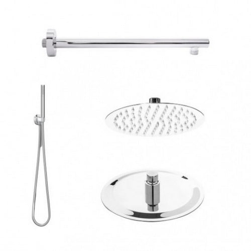 Kit Soffione Doccia Restyling Smart- Tondo- Cromo Lucido- Metaf- Pezzi 1