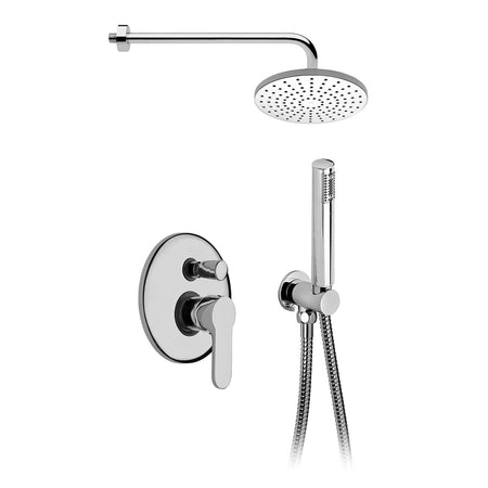 Kit Doccia Agape Cromo- Cromo- Dh- Pezzi 1