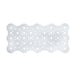 Tappeto Vasca Rettangolare Cm 72 X 34- Bianco- Dh- Pezzi 1