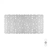 Tappeto Vasca Mod. Sassolini Cm 36 X 72- Grigio- Dh- Pezzi 1