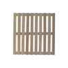 Pedana Doccia In Legno Quadrata- Cm 57 X 57- Dh- Pezzi 1