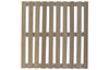 Pedana Doccia In Legno Quadrata- Cm 57 X 57- Dh- Pezzi 1