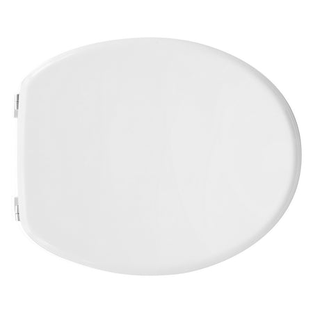 Sedile Wc Universale In Legno Modello Perugia- Bianco- Dhimp- Pezzi 1