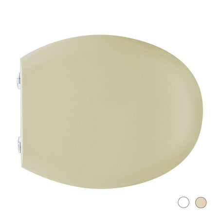 Sedile Wc Universale In Legno Canyon C&M- Bianco- Bemis- Pezzi 1