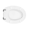Sedile Wc Per Althea Vaso Flo' Forma 1- Bianco - Cerniere A Passanti- Cw- Pezzi 1