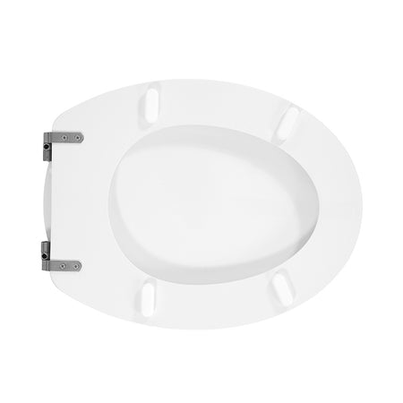 Sedile Wc Per Althea Vaso Flo' Forma 1- Bianco - Cerniere A Passanti- Cw- Pezzi 1