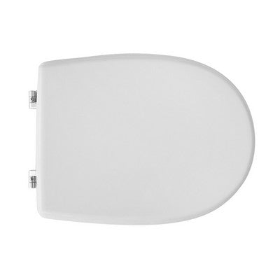 Sedile Wc Per Astra Vaso Gemma Forma 6- Bianco - Cerniere A Passanti- Cw- Pezzi 1