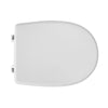 Sedile Wc Per Astra Vaso Gemma Forma 6- Bianco - Cerniere A Passanti- Cw- Pezzi 1