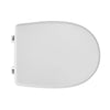 Sedile Wc Per Astra Vaso Gemma Forma 6- Bianco - Cerniere A Passanti- Cw- Pezzi 1