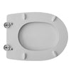 Sedile Wc Per Astra Vaso Mia Bianco Forma 6- Bianco - Cerniere A Passanti- Cw- Pezzi 1