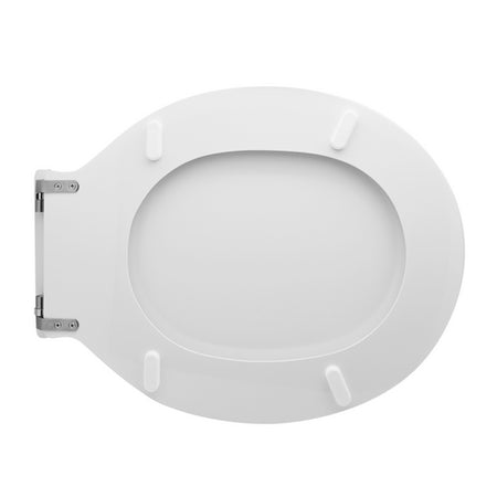 Sedile Wc Per Astra Vaso Pantheon- Bianco - Cerniere A Passanti- Cw- Pezzi 1