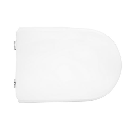 Sedile Wc Per Azzurra Vaso Thin Sospeso Forma 7- Bianco - Cerniere A Passanti- Cw- Pezzi 1