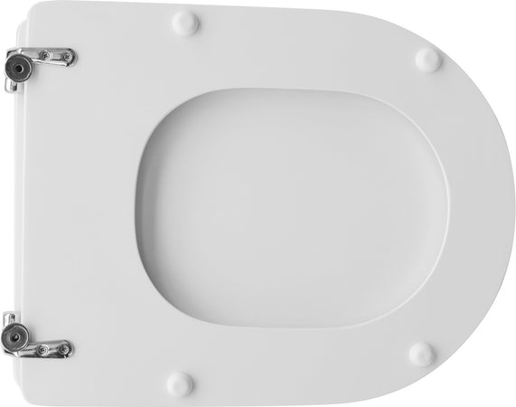 Sedile Wc Per Catalano Vaso C54 Bianco Forma 7- Bianco- Cw- Pezzi 1