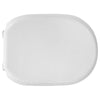 Sedile Wc Per Cesame Vaso Belle Epoque Bianco Forma 6- Bianco- Cw- Pezzi 1
