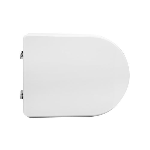 Sedile Wc Per Cesabo Vaso Kris Forma 7- Bianco -Cerniere C Espansione- Cw- Pezzi 1