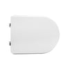 Sedile Wc Per Cesabo Vaso Kris Forma 7- Bianco -Cerniere C Espansione- Cw- Pezzi 1