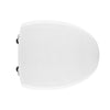 Sedile Wc Per Cielo Vaso Light Forma 4- Bianco -Cerniere A Passanti- Cw- Pezzi 1
