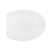 Sedile Wc Per Catalano Vaso New Light 52 Forma 1- Bianco -Cerniere C Espansione- Cw- Pezzi 1