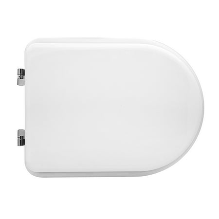 Sedile Wc Per Cesame Vaso Sintesi Forma 6- Bianco - Cerniere A Passan- Cw- Pezzi 1