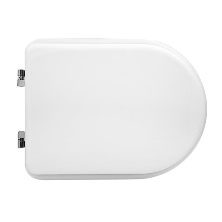 Sedile Wc Per Cesame Vaso Sintesi Forma 6- Bianco - Cerniere A Passan- Cw- Pezzi 1