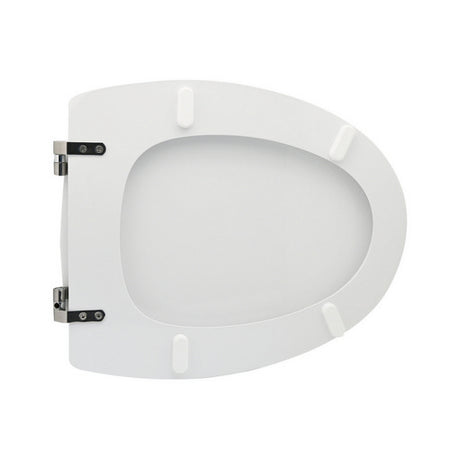 Sedile Wc Per Cesame Vaso Zortea Forma 4- Bianco - Cerniere A Passanti- Cw- Pezzi 1