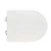 Sedile Wc Per Dolomite Vaso Asolo Forma 7- Bianco -Cerniere C Espansione- Cw- Pezzi 1