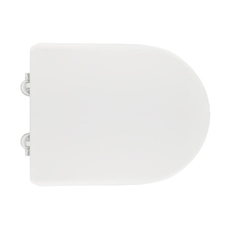 Sedile Wc Per Dolomite Vaso Asolo Forma 7- Bianco -Cerniere C Espansione- Cw- Pezzi 1
