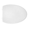 Sedile Wc Per Disegno A Vaso Ovo Forma 4- Bianco - Cerniere C Espansione- Cw- Pezzi 1