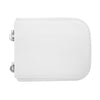 Sedile Wc Per Europa Vaso Doggi Forma 8- Bianco - Cerniere A Passanti- Cw- Pezzi 1