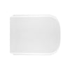 Sedile Wc Per Esedra Vaso Quadra- Bianco -Cerniere C Espansione- Cw- Pezzi 1