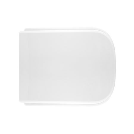 Sedile Wc Per Esedra Vaso Quadra- Bianco -Cerniere C Espansione- Cw- Pezzi 1