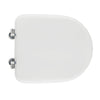 Sedile Wc Per Esedra Vaso Ese Forma 6- Bianco - Cerniere C Espansion- Cw- Pezzi 1