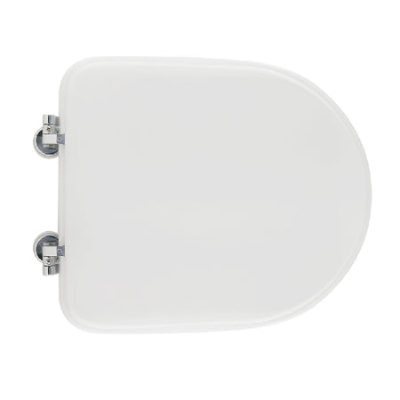 Sedile Wc Per Esedra Vaso Ese Forma 6- Bianco - Cerniere C Espansion- Cw- Pezzi 1