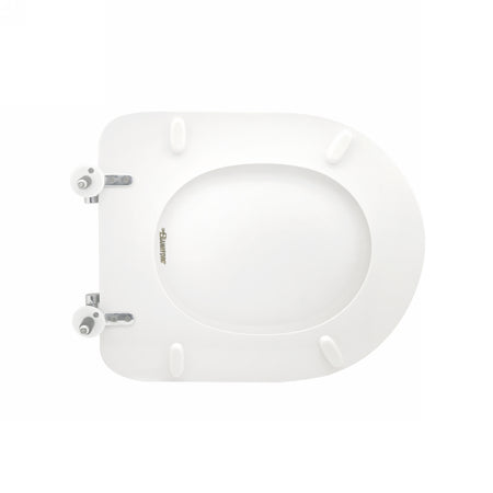 Sedile Wc Per Esedra Vaso Ese Forma 6- Bianco - Cerniere C Espansion- Cw- Pezzi 1