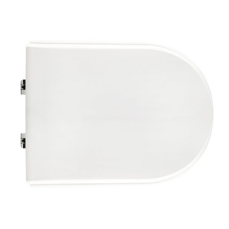 Sedile Wc Per Faleri Vaso H2O Filo Muro Forma 7- Bianco - Cerniere C Espansion- Cw- Pezzi 1