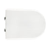 Sedile Wc Per Faleri Vaso H2O Filo Muro Forma 7- Bianco - Cerniere C Espansion- Cw- Pezzi 1