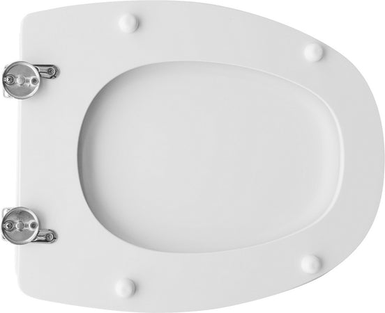 Sedile Wc Per Flaminia Vaso Spin Bianco Forma 6- Bianco- Cw- Pezzi 1