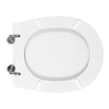 Sedile Wc Per Galvit Vaso Agora Forma 6- Bianco - Cerniere A Passanti- Cw- Pezzi 1