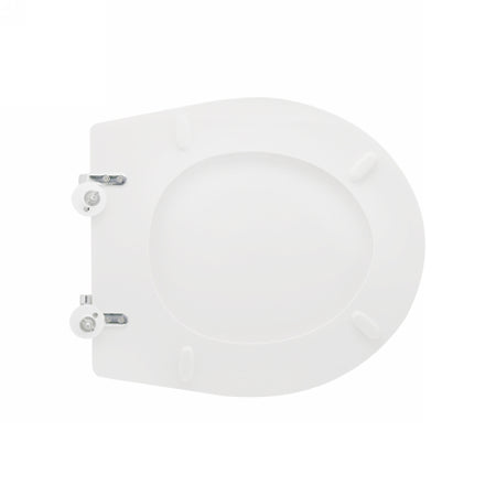 Sedile Wc Per Globo Vaso Arianna 2 Forma 2- Bianco - Cerniere A Passanti- Cw- Pezzi 1