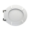 Sedile Wc Per Globo Vaso Bowl 50 Forma 2- Bianco - Cerniere C Espansione- Cw- Pezzi 1