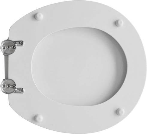 Sedile Wc Per Globo Vaso Bonsai Forma 2- Bianco- Cw- Pezzi 1