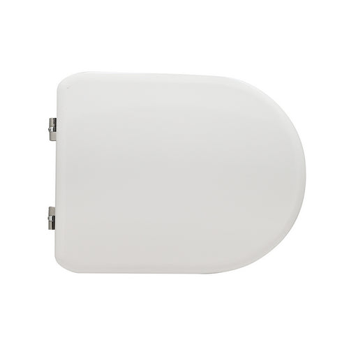 Sedile Wc Per Globo Vaso Concept Open Space Forma 7- Bianco - Cerniere C Espansione- Cw- Pezzi 1