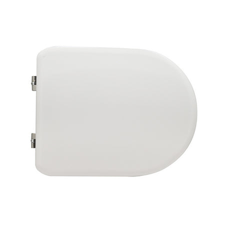 Sedile Wc Per Globo Vaso Concept Open Space Forma 7- Bianco - Cerniere C Espansione- Cw- Pezzi 1