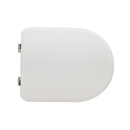 Sedile Wc Per Globo Vaso Concept Open Space Forma 7- Bianco - Cerniere C Espansione- Cw- Pezzi 1